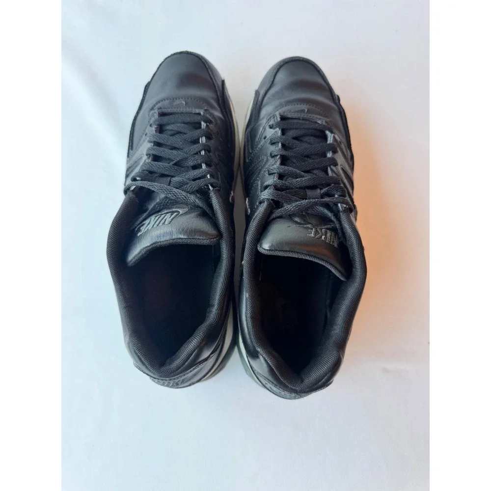 Nike Air Max Command Mens Black Leather Low Top Sneakers Size 11.5 629993-032
